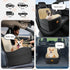 PEATCEC 35lbs, 2 Seamless Dog Car Seat for Small/Medium Dogs Under Detachable & Washable Elevated Pet Travel Bed
