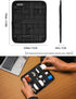 Backpack (TCM11-M-Black) TACTICAL_GEEK EDC Organizer Board, Anti-Slip Elastic Woven Board, Utility Bag Insert Panel
