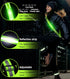 LED Reflective Running Gear, High Visibility Belt Sash with Armband for Night Walking, Adjustable Light Up Safety Gear