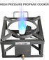 High-Pressure Single Burner Propane Stove with Jet Burner, Perfect for Backyard Cookouts and Tailgating, SA1050