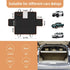 Mlivrom Scratchproof Dog Car Seat Cover For Back Seat, Waterproof Back Seat Pet Cover For Dogs With Mesh Window,Storage