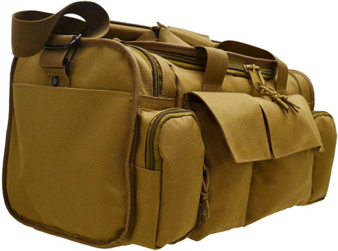 R21 Gun Range Bag - Tactical Shooting Range Bag for Pistols with Divider and Pistol Pouch Included