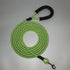 Reflective Nylon Dog Rope Lead, Strong Training Leash with Soft Handle, 5-20 FT Long Green (Dia:0.5" 8FT)