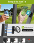 GiantHope 360 2026 Magnetic Golf Cart Phone Holder, Golf Accessories Gifts for Men Dad Husband Unique, Rotation Phone