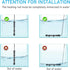 YukiHalu Small Submersible Aquarium Heater, Adjustable Mini 25W 50W 100W 200W 300W with LED Display for 5-60 Gallons