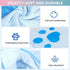 Pets Washing Gloves - Ultra Absorbent Dog Towel with Embroidered Microfiber Design, Ideal for Small Dogs & Cats (11 * 7