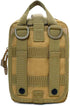 1000D Molle Ifak Pouch Rip Away, Tactical Tear Away Medical Pouch Empty, Military First Aid Pouch Bag Only for Camping