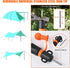 Tent Poles for Tarp, CAMULAND Telescoping Camping Gear Accessories, Adjustable Lightweight Aluminum Set with Carry Bag