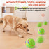 3.15 inches) Interactive Dog Toys Ball for Small & Medium Dogs, Durable Chew Toy for Aggressive Chewers, Automatic