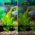 WEAVERBIRD 15W Double Head Aquarium Fish Tank Light, 32 LED Clip Lamp, 1600LM White Lighting for 8-15 Inch Tank