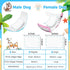 150ct, Dog Diaper Liners Upgraded Ultra-Thin & Super Absorbent Dog Diapers Booster Pads for Male and Female Dogs