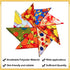 50PCS Hemming Large Dog Bandanas Fall Large XL Dog Breed Bulk Autumn Pattern Kerchief Triangle Bibs Head Scarves Scarfs