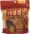 Happy Howie's Natural Dog Treats - Healthy Real Beef Sausage Links, Made in The USA, Hormone Free - 13 Pack