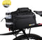 Rhinowalk Bike Trunk Bag 10L, Bicycle Pannier Rear Rack Carrier Bag with Rain Cover