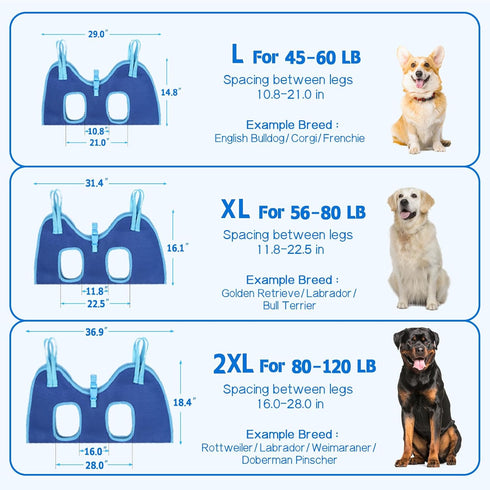 Hammock, Trimming Supet Dog Grooming Dog Hanging Harness for Nail Doorframe, Pet Holder Restraint for Clipping Nails