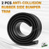 Golf Cart Floor Edge Guard Sill Protector, 2 PCS Anti-Collision Rubber Trim for Club Car DS 1987-Up