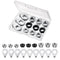 Zacro 18pcs Bike Wheel Axle Nut and Bicycle Hub Safety Washer Kit for Mountain Road Commute Bikes