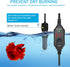 YukiHalu Adjustable Mini Fish Tank Heater, Small Submersible Aquarium Heater 25W 50W 100W 200W 300W with External