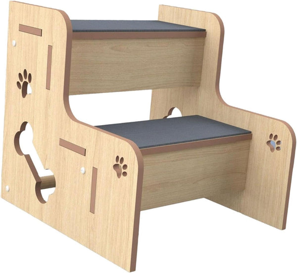 MotiveTech Pet Stair for Dogs and Cats, Step for Bed Access, 2 Layer