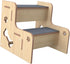 MotiveTech Pet Stair for Dogs and Cats, Step for Bed Access, 2 Layer