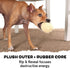 Barkbox Super Chewer Tough Dog Chew Toys for Aggressive Chewers, Plush 2 Toys in 1 (Potato - Small)