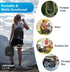 imodomio Retractable Portable Toilet Camping Toilet - Adjustable Height Camp Toilet Portable Potty for Camping, Car