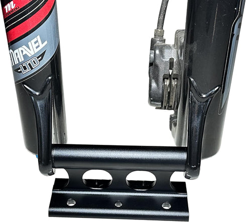 ODIER Bike Block Fork Mount Adapter for Car Rack, Van, Truck Bed Indoor Storage 15mm x 100mm, 9mm x 135mm