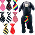 PET SHOW 8pcs Dot Stripe Small Dogs Collar Charms - Neckties for Medium Dogs, Cats, Puppies, Holiday Costumes