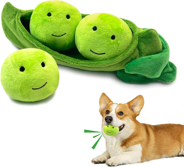 Hide and Seek Dog Toys - Squeaky Interactive Puzzle Toys for Boredom, Pack of 3 for Small and Medium Dogs