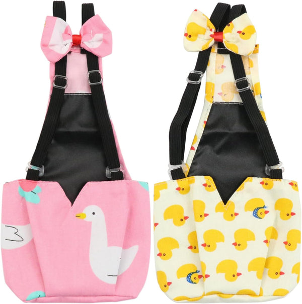BestParts 2pcs Adjustable Diaper Waterproof Reusable Diapers, Cloth Diaper Wearable Poultry for Farm