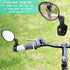 Hestya Bike Mirror, 360 Degree Adjustable Handlebar Mirror for Mountain Road Bike