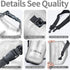 Waterproof Dry Bag - Roll Top Transparent Storage Bag 2L/5L/10L/20L for Traveling, Swimming, Kayaking