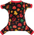 CuteBone Maple Leaf Soft Puppy Pajamas, Cute Dog Pjs Fall Jumpsuit, Large