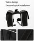 Waterproof Bicycle Storage Bags, Reflective Phone Mount Top Tube Bag for iPhone and Samsung Galaxy