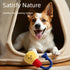 NIHUIFA Bulb Lovely Designs Pet Cotton Rope Chew Toy Squeaky Plush Teether Chewing Toy Help Teeth Bonding Activity