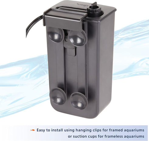 Aqueon QuietFlow Internal Filter with SmartClean Technology, Extra Small