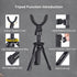 360 Portable Shooting Rest Tripod Rifle Stand for Range, Rotation V Yoke Holder - Lightweight Bench Rest for Target