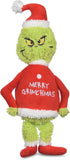How The Grinch Stole Christmas 9” Merry Grinchmas Plush Squeaker Toy for Dogs, Holiday Plush Dog Toys