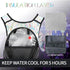 Hydration Pack, Water Backpack with 3L Hydration Bladder, Lightweight Insulation, Festival Essential for Hiking, Biking