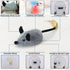 BABORUI Interactive Dog Toys Mouse, Escaping Squeaky Toys with Lights & Auto-Turn, Rechargeable
