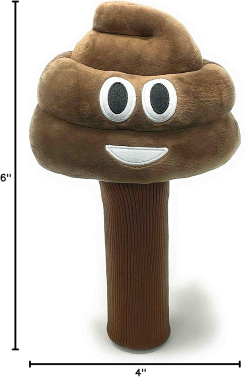 Poopy Golf Head Cover by Golf Giddy