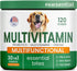 Dog Vitamins + Glucosamine - Chewable Multivitamins + Probiotics, Omega - Hip