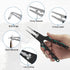 Piscifun Fishing Pliers - Saltwater Fishing Pliers with Split Ring, Fish Hook Remover, Fishing Gear Gifts