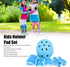 Kids Helmet Pad Set, Professional Adjustable Kids Skateboard Bike Helmet Knee and Elbow Pads Wrist Guards, Kids Protective Gear Set for Girls Boys Roller Skating Scooter