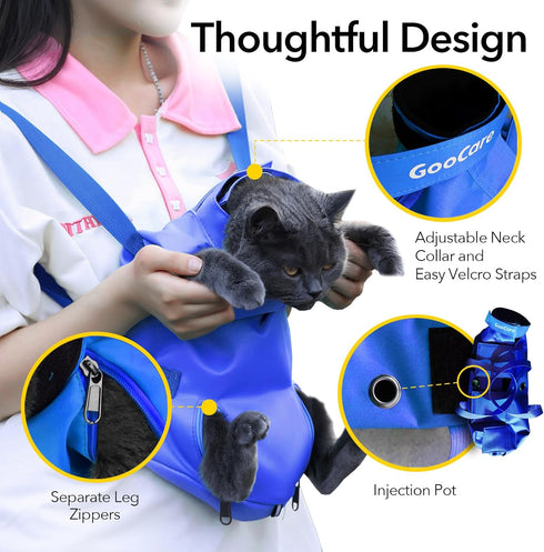 Trimming 17" 10" 8-12 lbs Pet Grooming Bag for Nail & Anti-Scratching Restraint Cat/Dog for Claw Care, Medical Exams, L