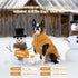 FUAMEY Dog Puffer Jacket for Small Dogs,Dog Cold Weather Coats Winter Dogs Down Jackets Waterproof Pet Snowsuits Warm