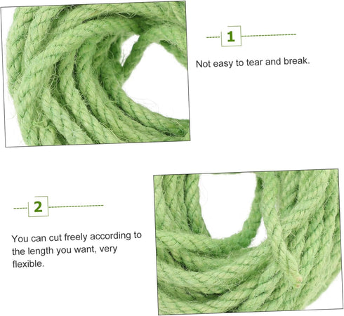 Cat Scratch Pad, Natural Jute Rope for DIY Cat Tree, Replacement Rope for Scratching Post