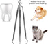 Hotop 3 Pieces Dog Dental Tooth Scaler and Scraper, Stainless Tools for Pet Teeth Cleaning