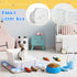 Locmeo 20 Set Pcs Rabbit Starter Kit Small Bunny Litter Box Animal Grooming Kit with Hanging Pet Bowls Water Bottle