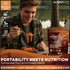 ALPINEAIRE 5.53 Oz 2 630 28g Backpacking 5 Pack 1 Foods Spicy Sausage Bolognese Premium Ready-to-Eat Freeze-Dried Meal